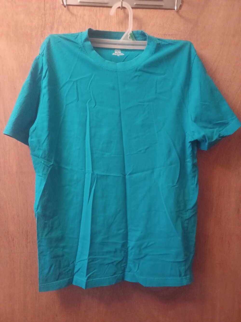 George T-Shirt Men's Blue Crew Neck Short Sleeve